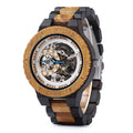 PurelyCraf™ Mechanical Wood Watch